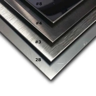 JIS Cold Rolled 430 Stainless Steel Sheet Plate Hairline Disesuaikan