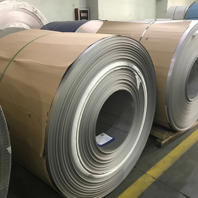 Disesuaikan 8k 430 Stainless Steel Coil AISI 120mm Cold Rolled