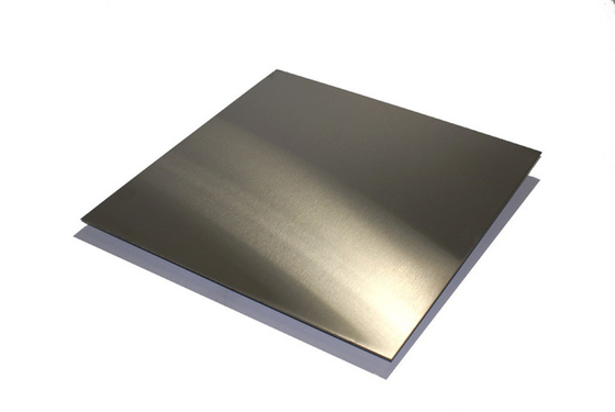 Plat baja tahan karat standar ASTM 410 tahan panas 2B permukaan Finish OEM Tersedia