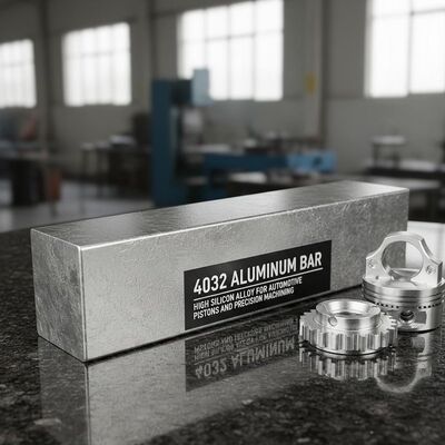 4032 High Silicon Aluminium Alloy Bar Untuk Piston Otomotif Dengan Ekspansi Termal Rendah Dan Resistensi Pakai
