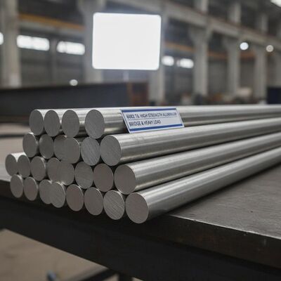6082 T6 Batang Bar Aluminium Kekuatan Tinggi untuk Konstruksi Jembatan dan Aplikasi Beban Berat