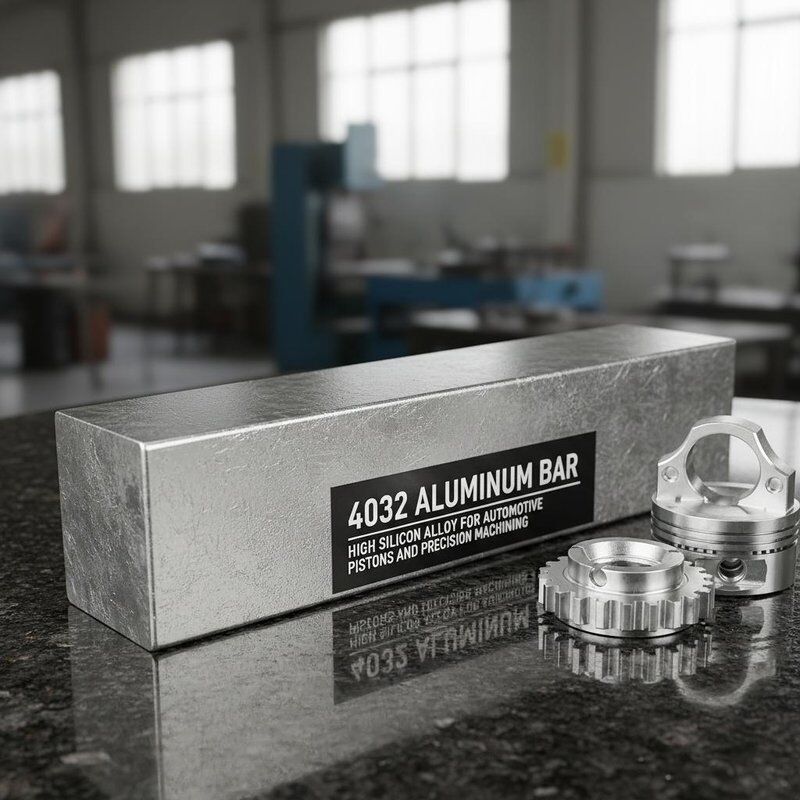 4032 High Silicon Aluminium Alloy Bar Untuk Piston Otomotif Dengan Ekspansi Termal Rendah Dan Resistensi Pakai