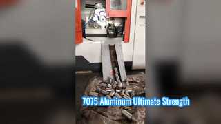7075 Aluminium Bar Kekuatan Tinggi untuk Dirgantara